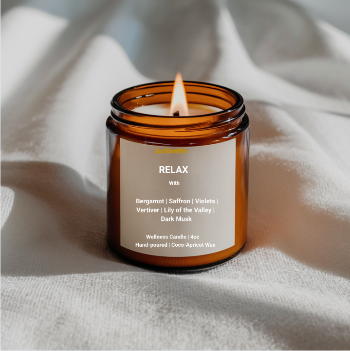 Coconut Apricot Wax Candles – Luxury, Clean-Burning Wellness Candles