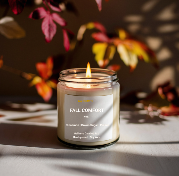  Autumn Candle – Brown Sugar, Cinnamon & Praline