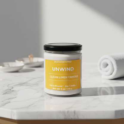 Clean Linen Candle  