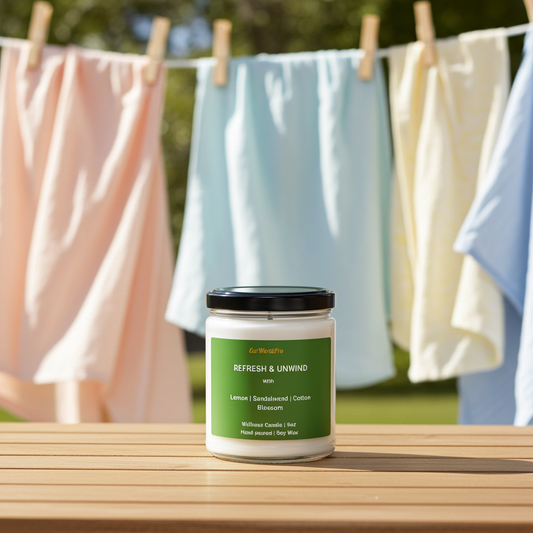  Clean Linen Soy Wax Candle 