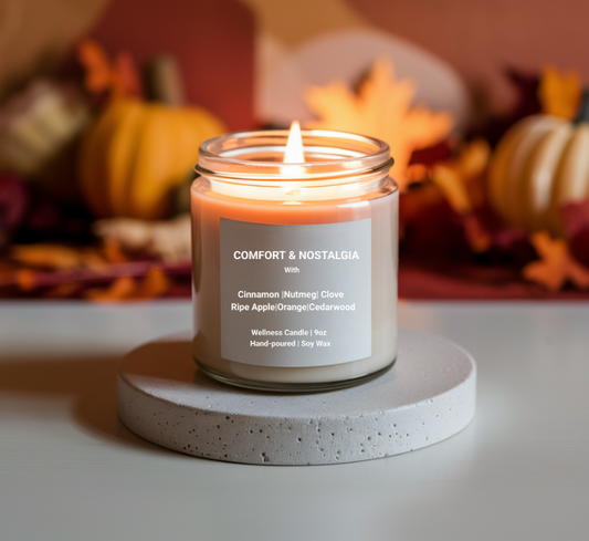 Fall Candle | Apple, Cinnamon & Cedarwood. SS.