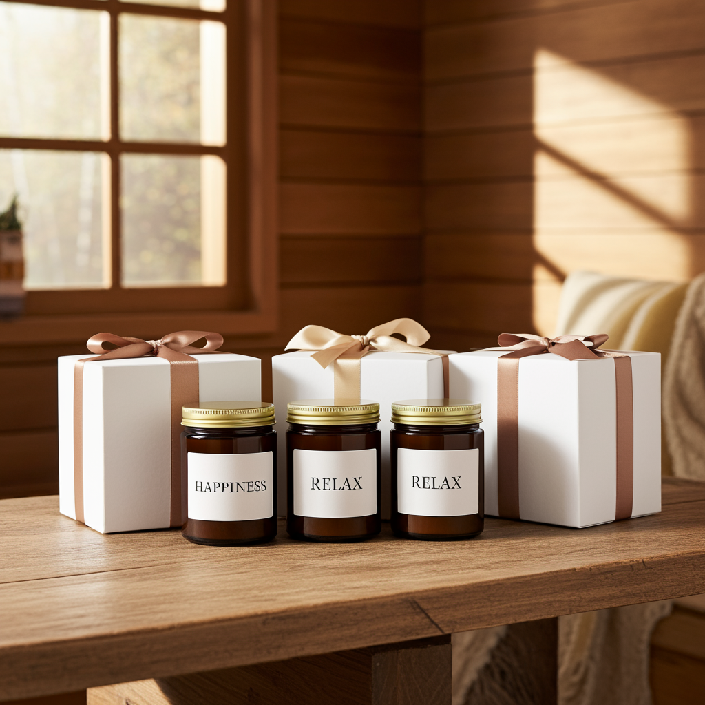 For Her Heart – 3  Wellness Candle Gift Set For Women