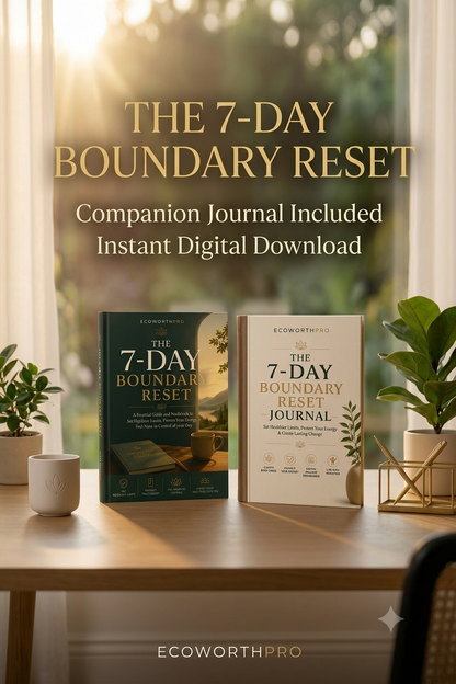 🌿 THE 7-DAY BOUNDARY RESET WELLNESS BUNDLE