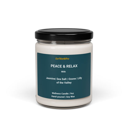 Jasmine Candle Scent  | Sea Salt, Ozone & Lily. Closed.