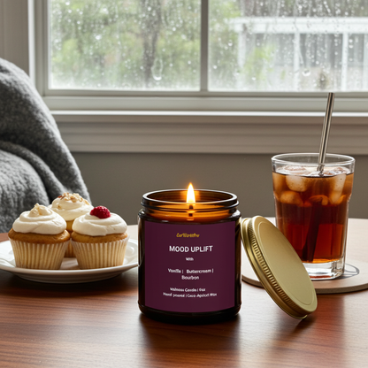 MOOD UPLIFT   Vanilla Bean Wellness Candle  | 9oz