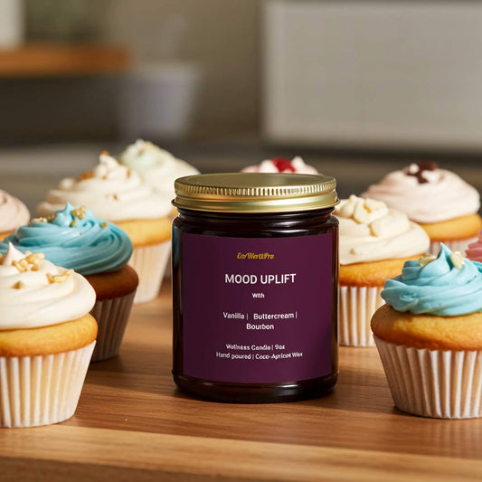 MOOD UPLIFT   Vanilla Bean Wellness Candle  | 9oz