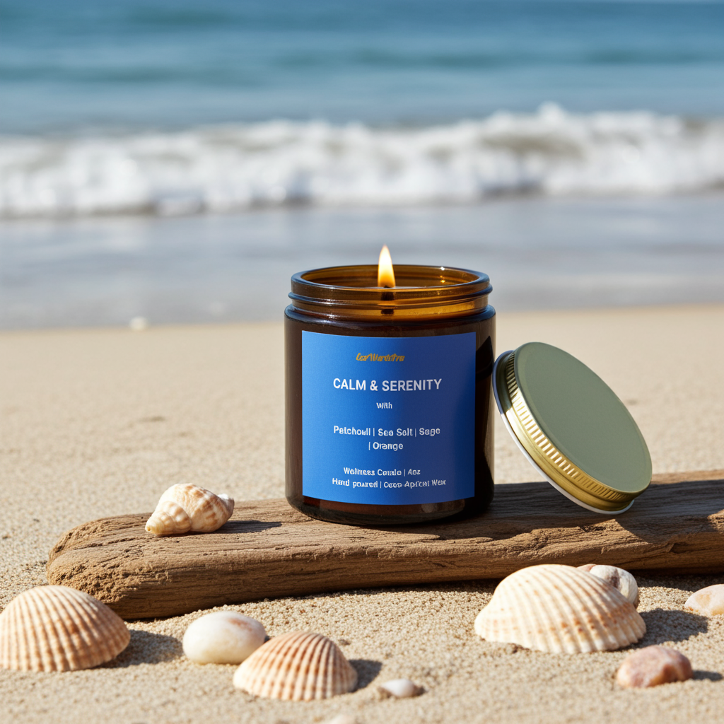 Patchouli Sea-Salt-Candle
