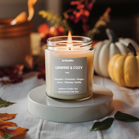 Pumpkin Spice, Candle. SS..