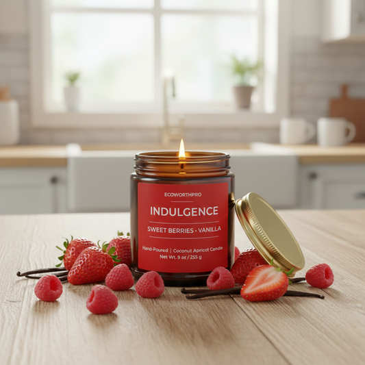 Sweet Berries & Vanilla Candle 